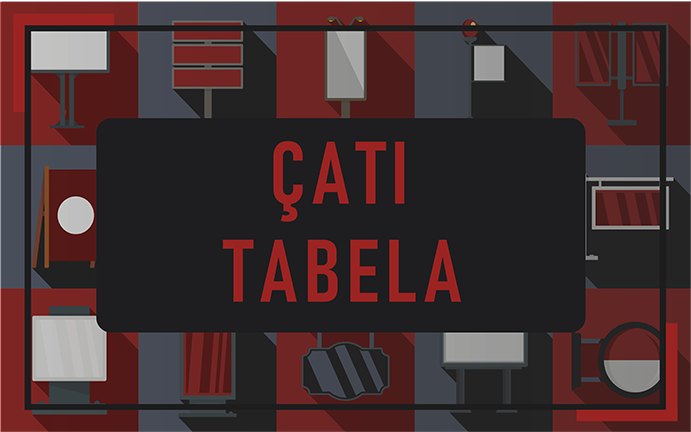 Ankara Baskı Merkezi 312Reklam ÇATI TABELA