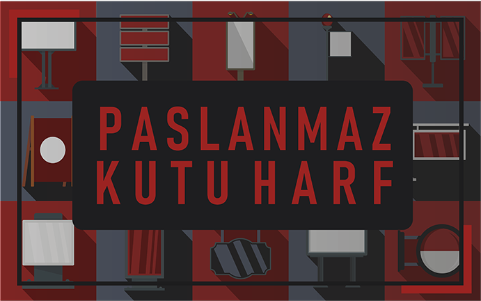 Ankara Baskı Merkezi 312Reklam PASLANMAZ KUTU HARF
